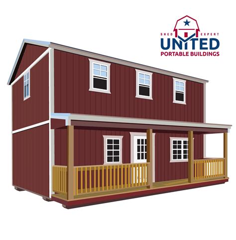 United portable buildings - All Metal Utility buildings from United Portable Buildings come standard with: • 6’6” ( 75” studs ) wall height. • 29 gauge metal - lifetime warranty ( metal can. be upgraded to 26 gauge for an additional fee ) • 8’ wide: 4’ metal door centered in front wall. • 10’ wide or larger: metal double doors on the front wall.